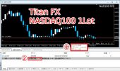 【Titan FX】MT5でNASDAQ100を短期トレードする方法